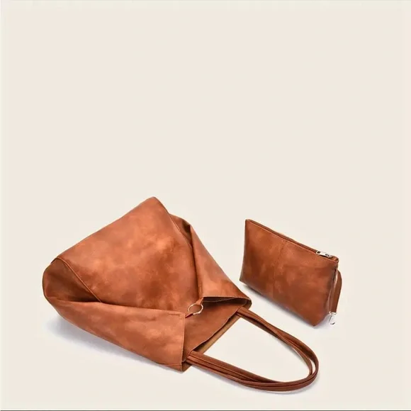 New, vintage style, leather, sling bag. - Picture 4 of 6